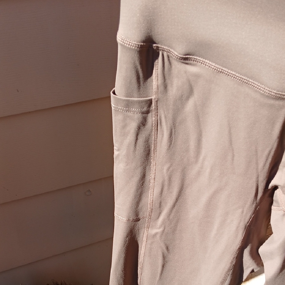Pobodo Sleek Coffee Color Leggings Never Worn. - Picture 3 of 5